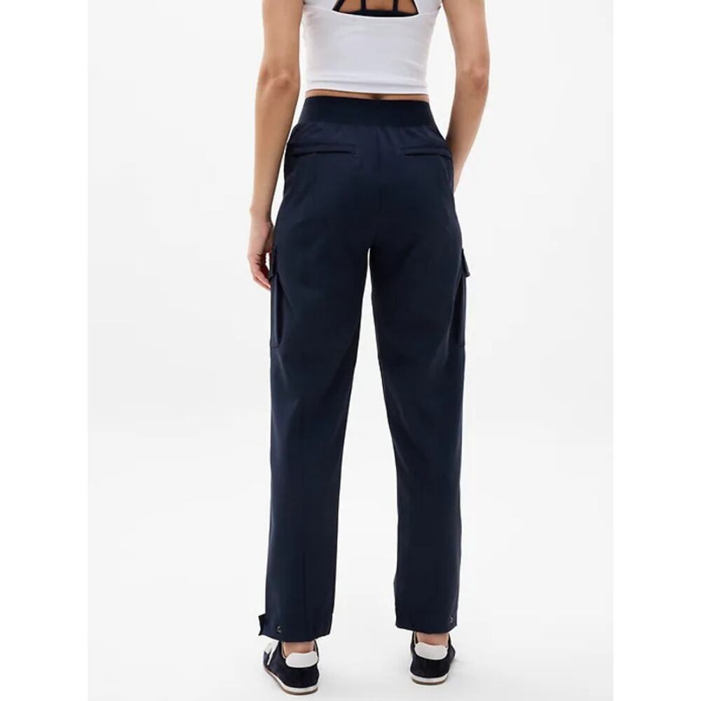 Athleta Endless High Rise Cargo Pants Navy Blue 6P 6 P #467187 - Picture 2 of 9